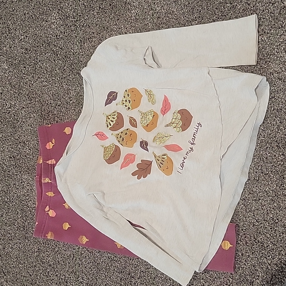 Toddler turkey day outfit